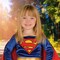 Toddler Deluxe Supergirl Costume with Cape Belt and Boot Covers Included